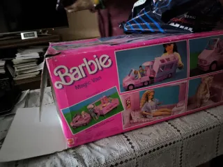 Barbie Magic Van Caravana Mattel 1989 Juguete