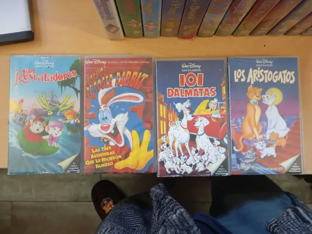 Lote de 16 Películas VHS Disney Clásicos Español
