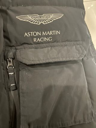 Chaleco Aston Martin Negro Invierno