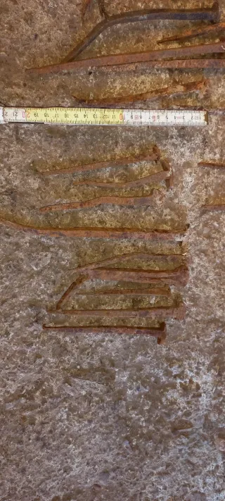 Chiodi antichi in ferro