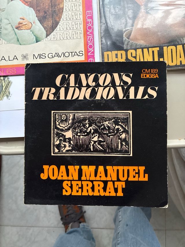 Discos Single Joan Manuel Serrat Eurovision 68