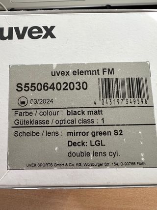 Gafas de esquí Uvex Elemnt Fm Unisex