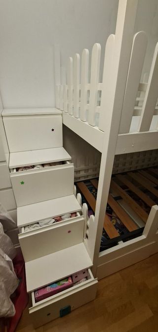 Litera Casita Madera Maciza