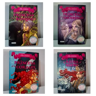 Pack 4 libros: Princesas del Reino de la Fantasía