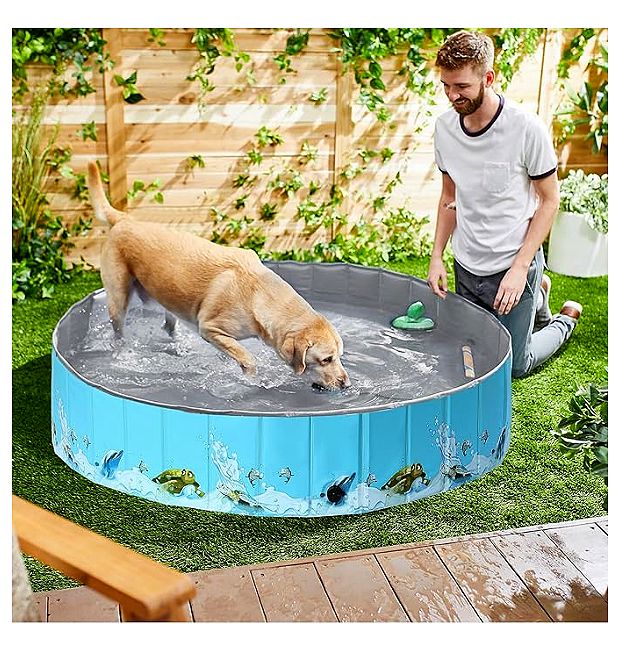 Piscina Plegable Perros COMSLE