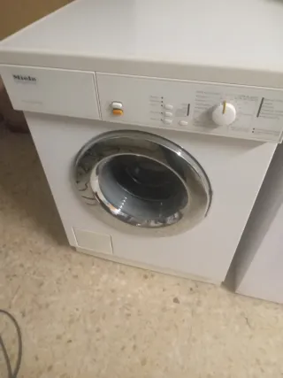Lavadora Miele Blanca Frontal