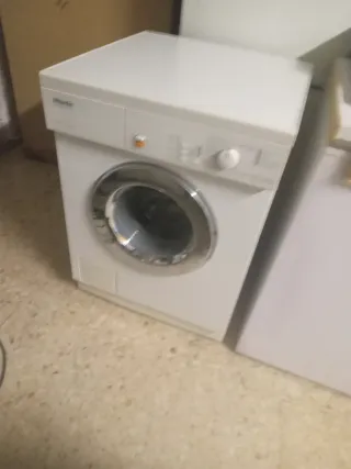 Lavadora Miele Blanca Frontal