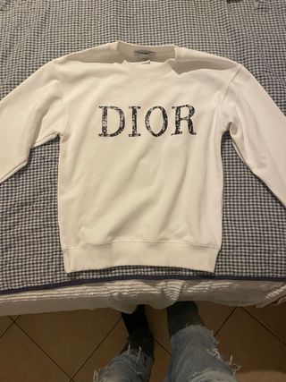 Felpa Christian Dior Bianca Taglia S