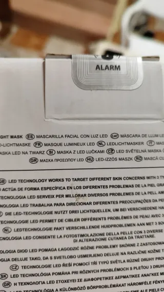 Mascarilla LED Primark