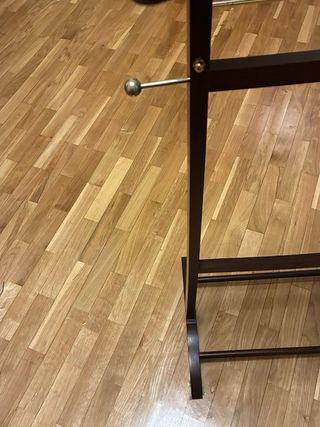 Galán de noche madera caoba