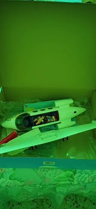Avión Playmobil con figuras