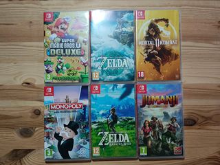 Nintendo Switch Mega Pack, 26 juegos + 2 Gamepad