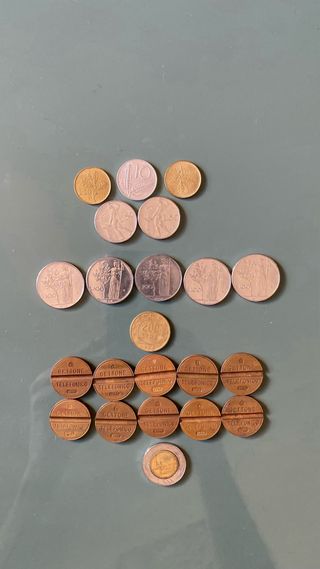 Lotto monete miste Italiane