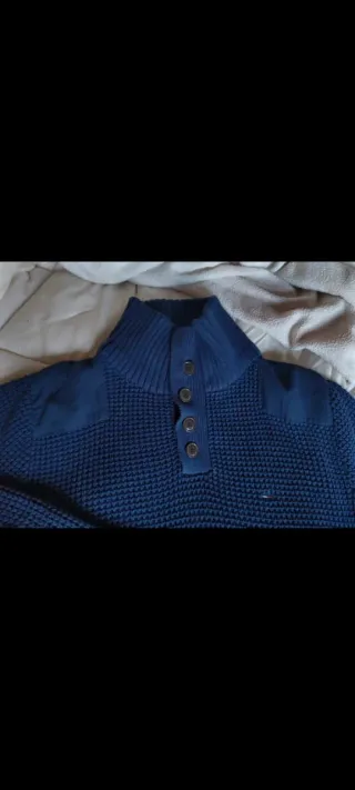 Maglione Tommy Hilfiger Uomo Blu Tg XXL