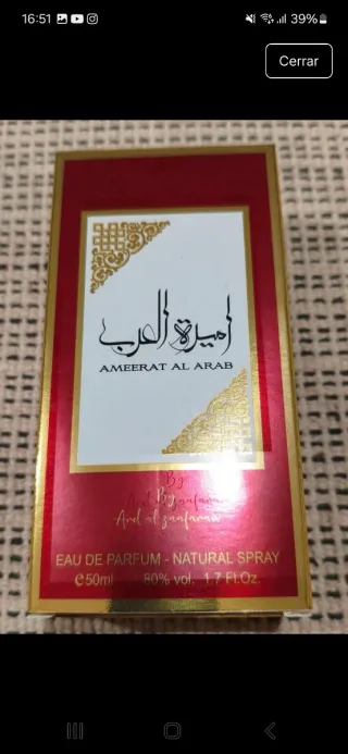 Princesa de Arabia Perfume