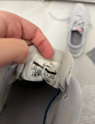 Tenis Nike Gris y Rosa