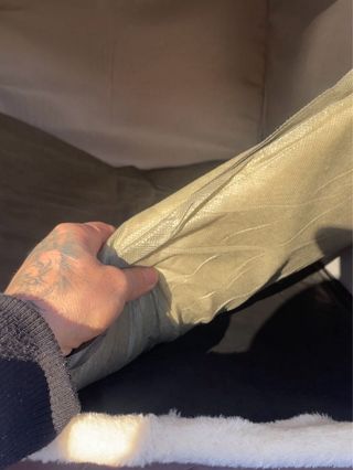 Caseta para perro/gato marrón y beige