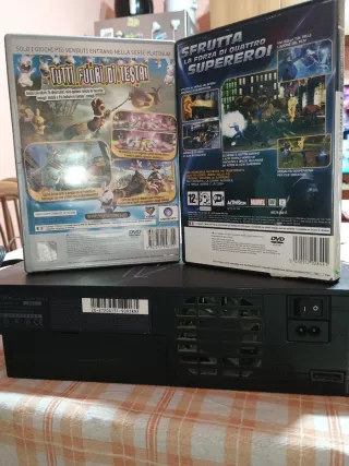 PlayStation 2 Nera con giochi