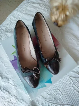 Zapatos Aura Blanc Talla 39