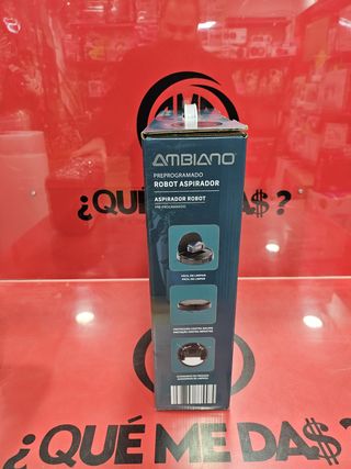 Robot Aspirador Pre Programado Ambiano, Nuevo.