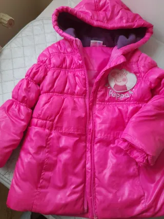 Giubbino Peppa Pig bambina 3 anni