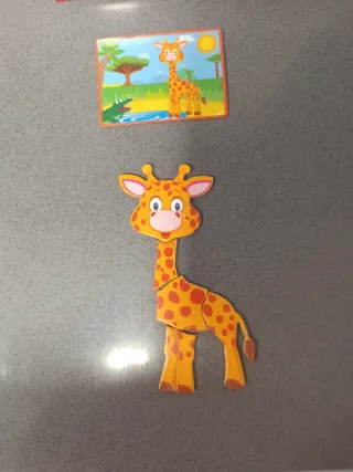 Puzzle magnético de animales