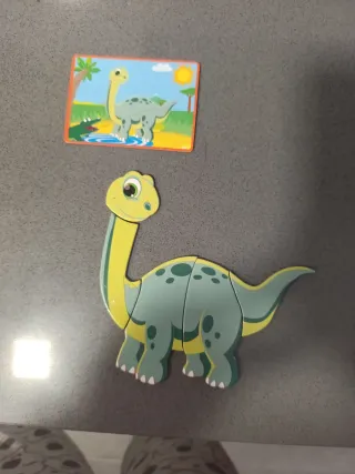 Puzzle magnético de animales