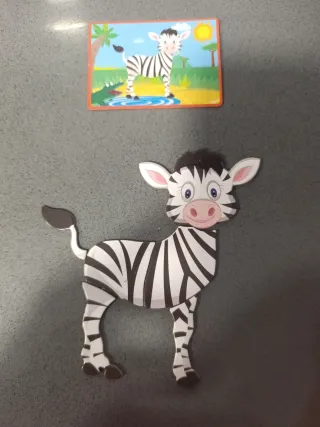 Puzzle magnético de animales