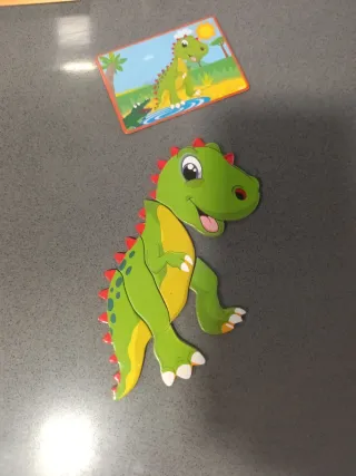 Puzzle magnético de animales