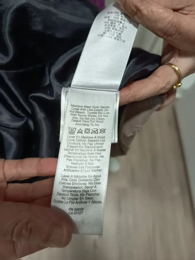 Abrigo DKNY Beige Talla M