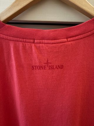 Camiseta Stone Island Roja Talla L