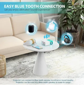 Mini Proyector Portátil 1080P WiFi BT 5.4
