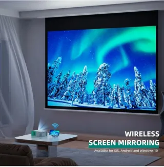 Mini Proyector Portátil 1080P WiFi BT 5.4