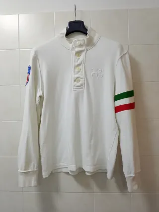 Felpa Hydrogen Uomo XL Tricolore