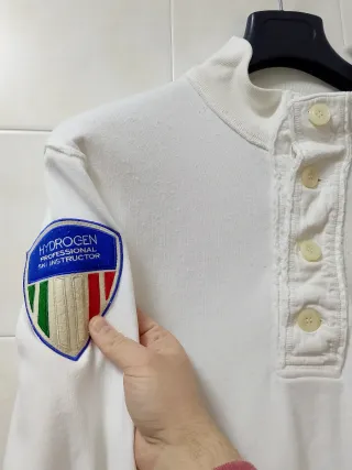 Felpa Hydrogen Uomo XL Tricolore