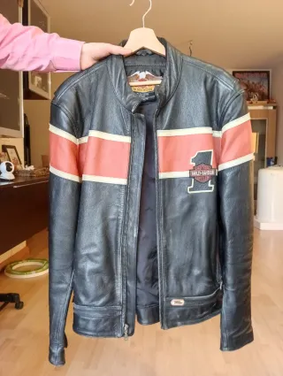 Chaqueta Piel Harley Davidson Moto