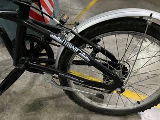 Bicicleta plegable con marchas