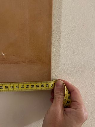 Cuadro al óleo mujer en bicicleta antigua