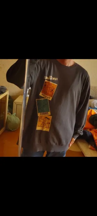 Felpa The Flintstones Uomo, Tg XXL