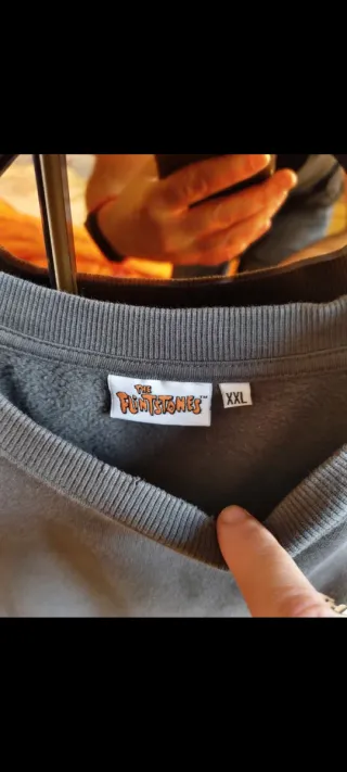 Felpa The Flintstones Uomo, Tg XXL