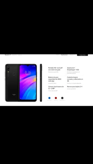 Xiaomi Redmi 7 Nuevo Smartphone Libre
