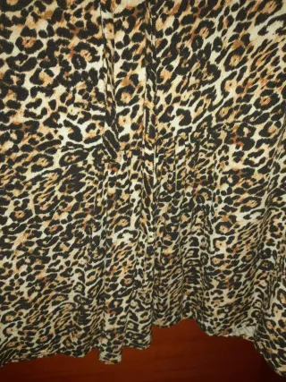 Camicia over stampa animalier