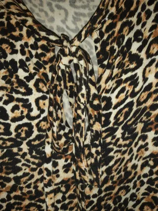 Camicia over stampa animalier