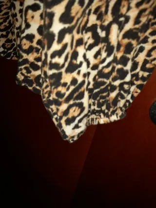 Camicia over stampa animalier