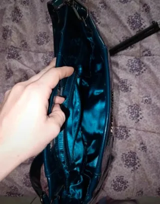 Borsa Armani Jeans Blu Petrolio