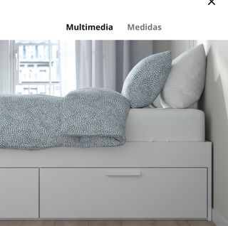 Estructura Cama IKEA 190x200 brimnes