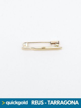 035-07-00499 ALFILER ORO DE 18K BROCHE DE BEBE