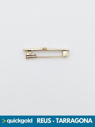 035-07-00499 ALFILER ORO DE 18K BROCHE DE BEBE