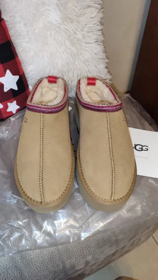Ciabatte Ugg Tazz Platform Cammello