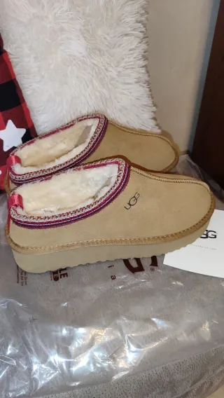 Ciabatte Ugg Tazz Platform Cammello